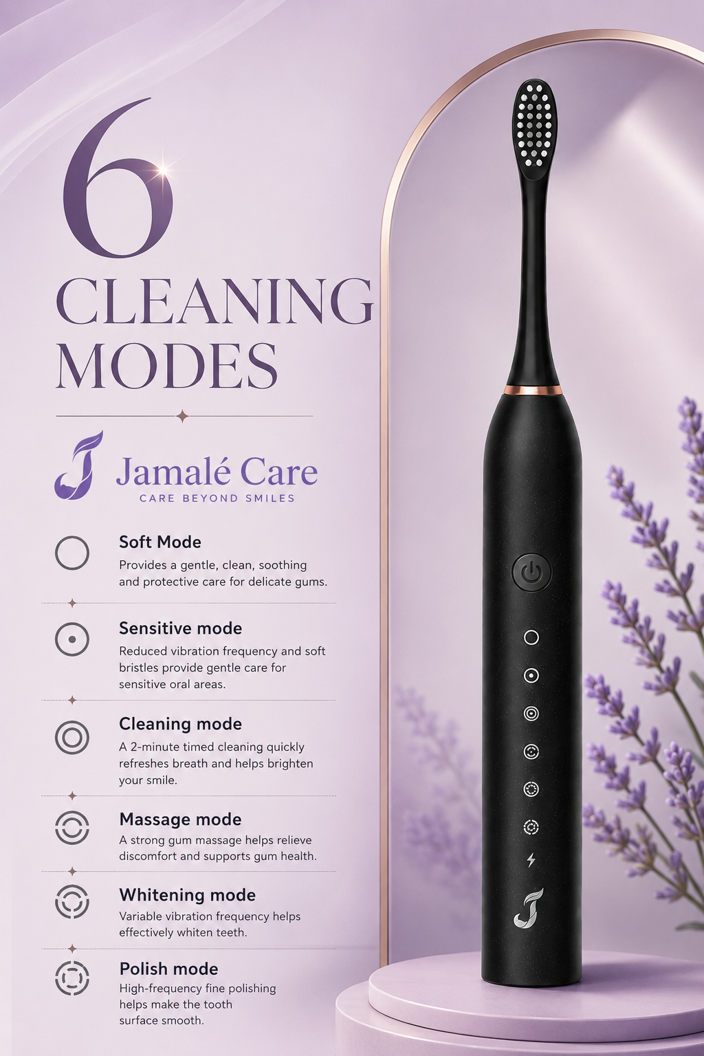 Jamalé Care X-3 Sonic Toothbrush