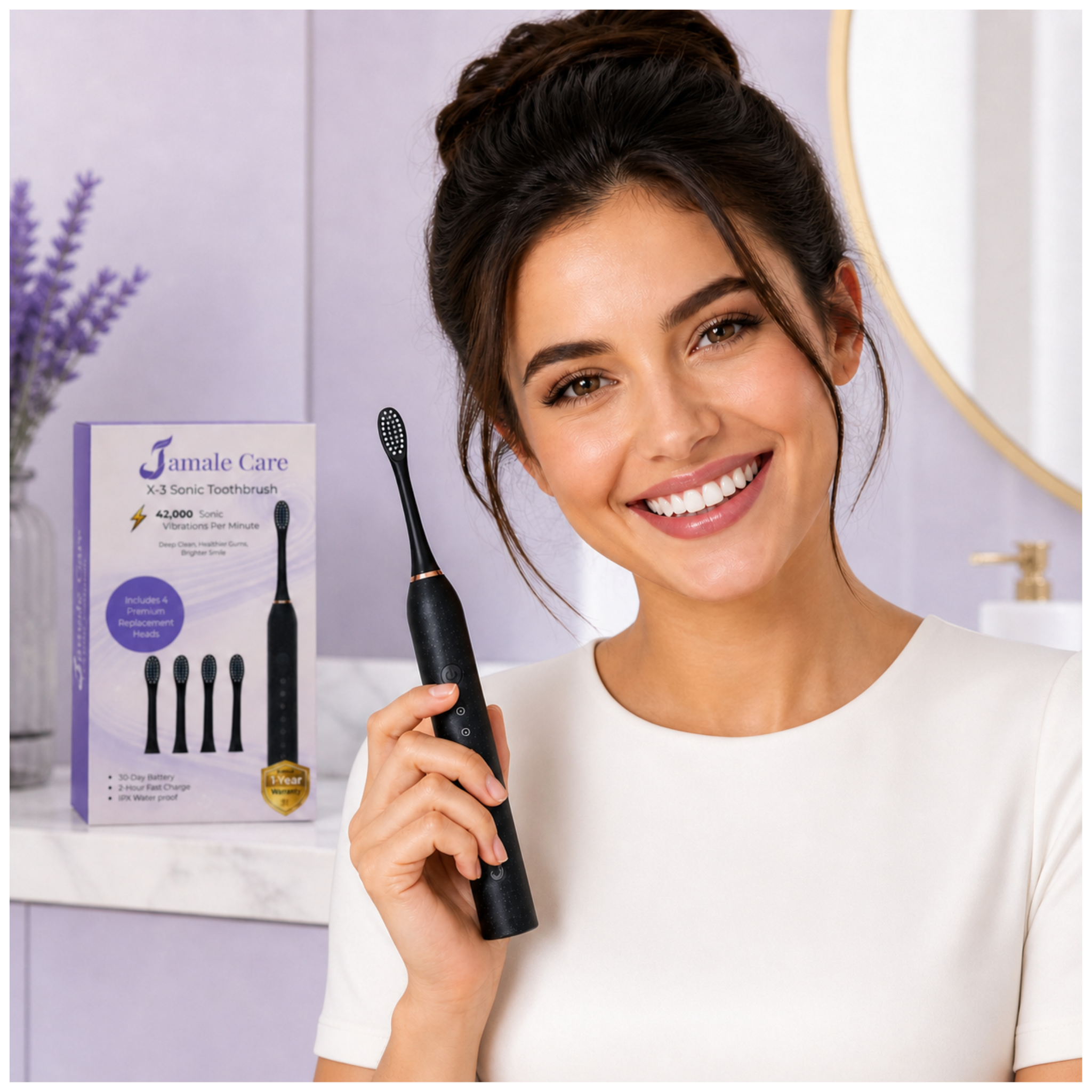 Jamalé Care X-3 Sonic Toothbrush