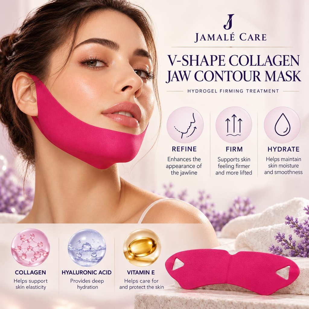 Jamalé Care V-Shape Collagen Jaw Contour Mask