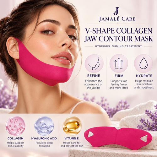 Jamalé Care V-Shape Collagen Jaw Contour Mask